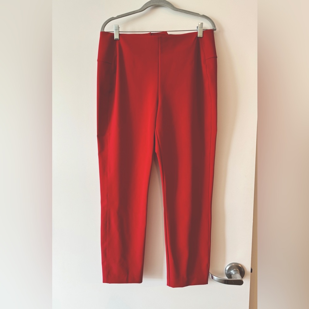 Cabi Dinner Trouser, Scarlet Red, size 8. Like New!